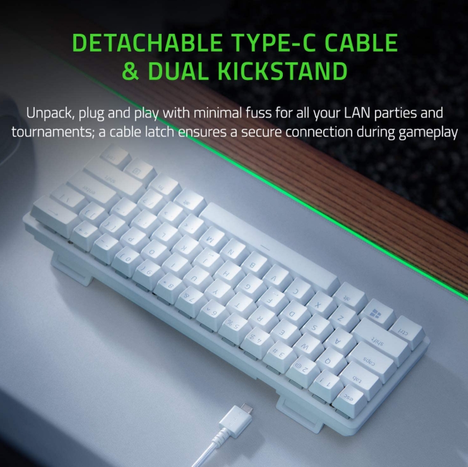 High quality Razer huntsman mini white